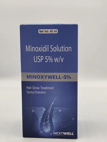 MINOXYWELL 5% BLUE  MINOXIDIL SOLUTION USP 5%W/V