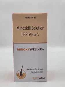 MINOXYWELL 5% ORANGE  MINOXIDIL SOLUTION USP 5%W/V