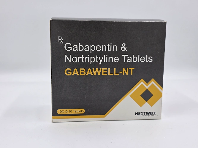 GABAWELL NT  GABAPENTINE AND NORTRIPTYLINE TABLETS