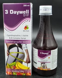3 DAYWELL SYP  CYPROHEPTADINE, L-LYSINE & B-COMPLEX SYRUP