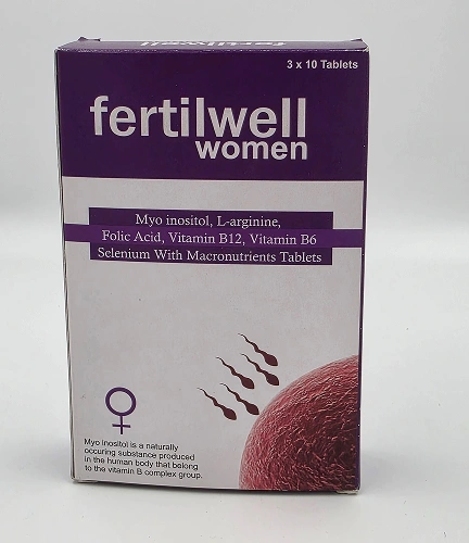 FERTILWELL WOMEN  MYO INOSITOL, L-ARGININE, SELENIUM WITH MACRONUTRIENTS TABLETS