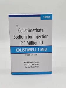 COLISTIWELL-1 MIU  COLISTIMETHATE SODIUM FOR INJECTION IP 1 MILLION IU