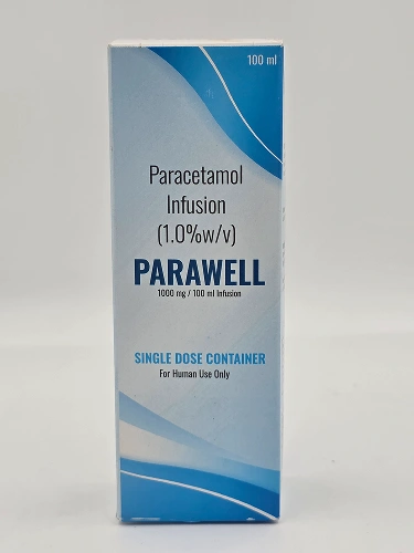 PARAWELL  PARACETAMOL INFUSION 1.0% W / V