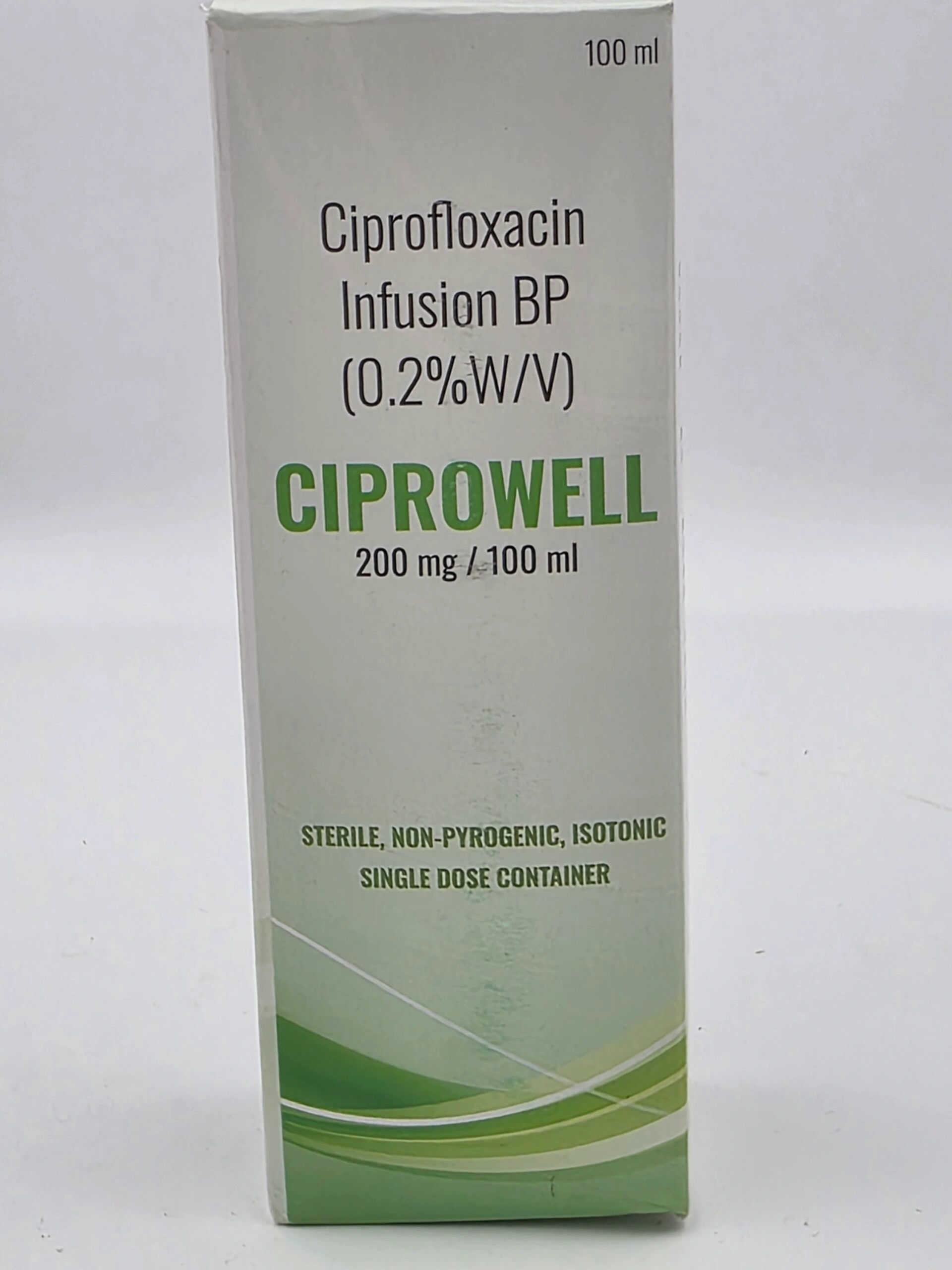 CIPROWELL  CIPROFLOXACIN INFUSION BP 0.2%W/V