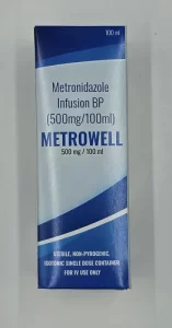 METROWELL  METRONIDAZOLE INFUSION BP 500 MG/100 ML