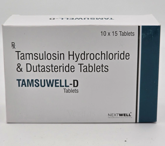 TAMSUWELL-D  TAMSULOSIN HYDROCHLORIDE & DUTASTERIDE TABLETS