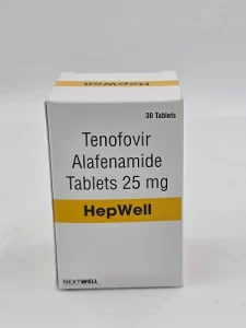 HEPWELL  TENOFOVIR ALAFENAMIDE TABLETS 25 MG