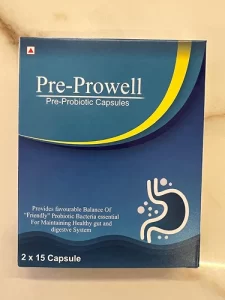 PRE-PROWELL  PRE- PROBIOTIC CAPSULES